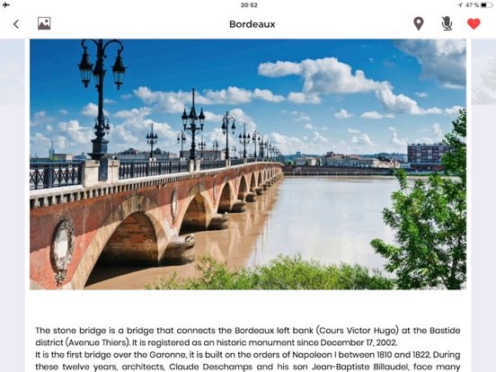 Bordeaux Travel Guide Offline iPad screenshot
