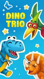 dino trio autocollant imessage iPhone Captures Décran 1