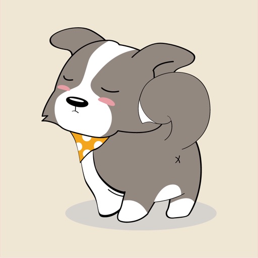 Snobby Dog Animated Stickers icon