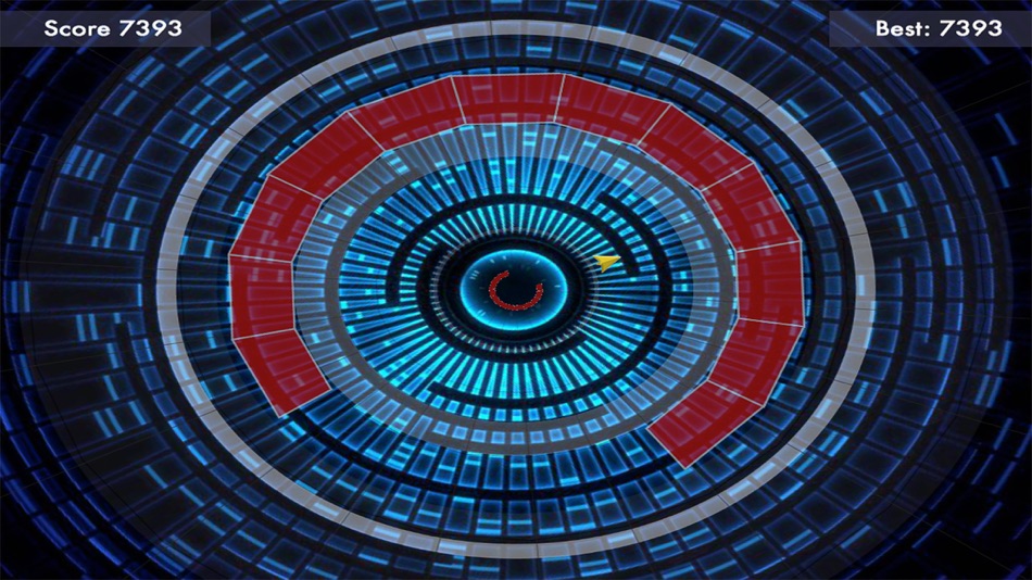 #2. Hyper Vortex: Into the Abyss (iOS) 由: Emrah Kavak