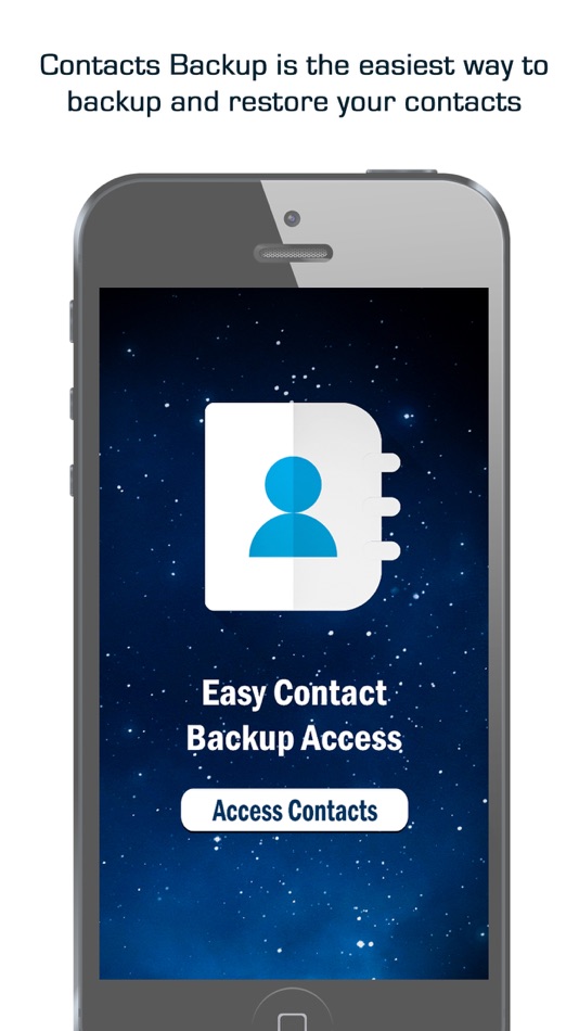 #1. Easy Contact Backup Manager (iOS) โดย: Dipak Keshariya