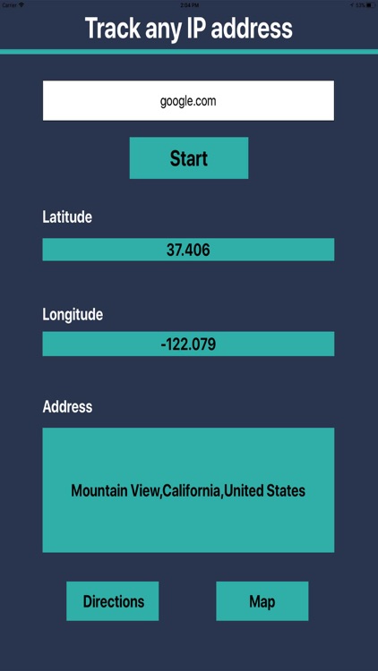 IP Address Tracker from Vidur