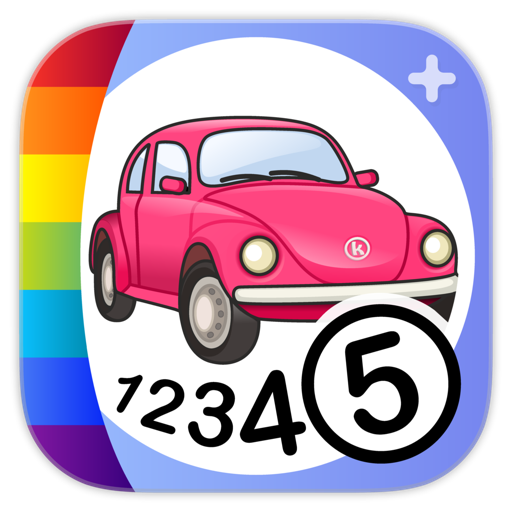 Color by Numbers - Cars + icon
