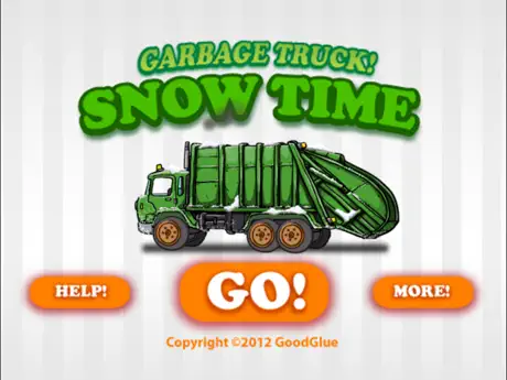 Garbage Truck: Snow Time