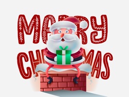 Hey Merry Christmas Stickers