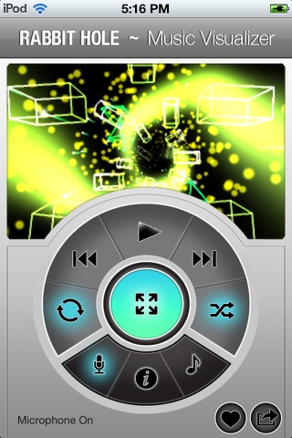 Music Visualizer ~ Rabbit Hole screenshot 2