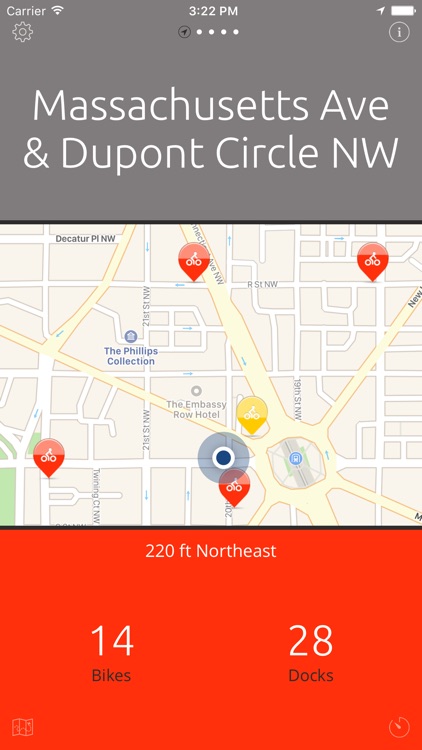 D.C. Bikes — A One-Tap Capital Bike Share App