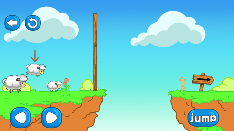 #2. help lambs way home (iOS) By: hong chen