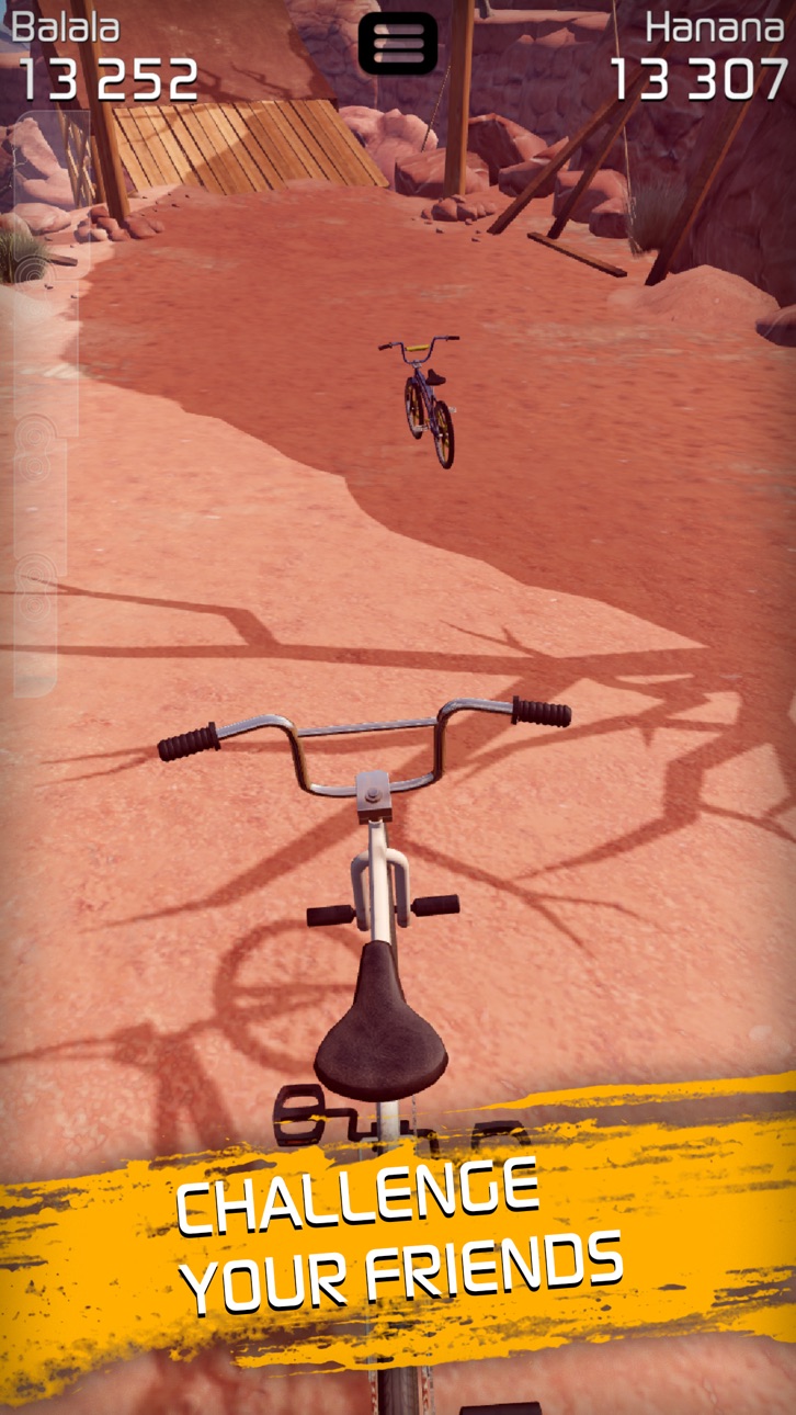 Touchgrind BMX 2 - Free Hack screenshot 4 - iOS game interface
