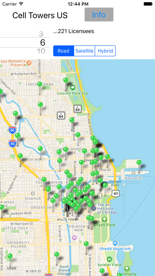 #4. Cell Towers US (iOS) 由: William LaMartin