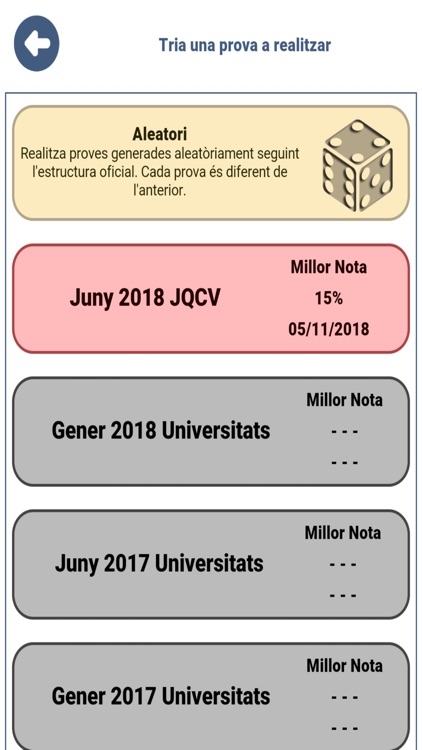 Valencià Prova Grau Mitjà