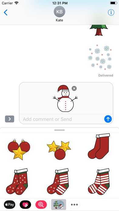 Christmas-Stickers screenshot 3