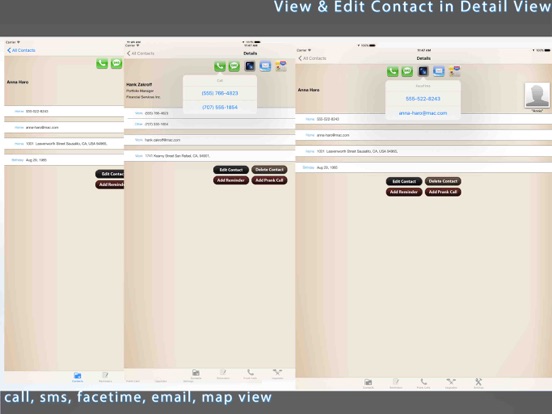 Screenshot #5 pour Smart Contacts List