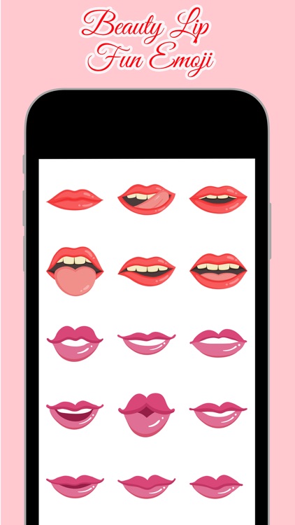 Beauty Lip Fun Emoji