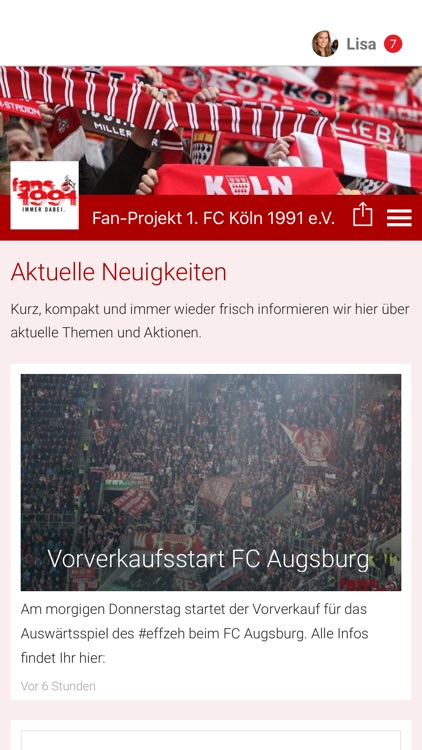 Fan-Projekt 1. FC Köln 1991