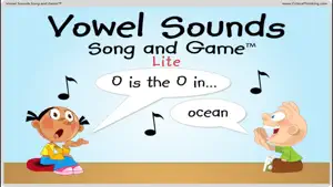 Vowel Sounds Song & Game Lite screenshot #1 for iPhone