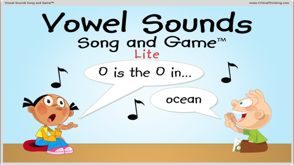 Vowel Sounds Song & Game Lite - 1.1.0.0 - (iOS)