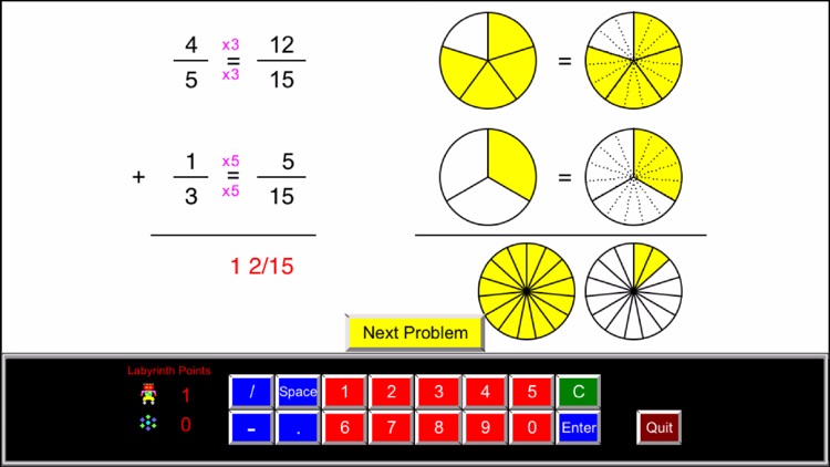 5th Grade Math - Math Galaxy screenshot-3