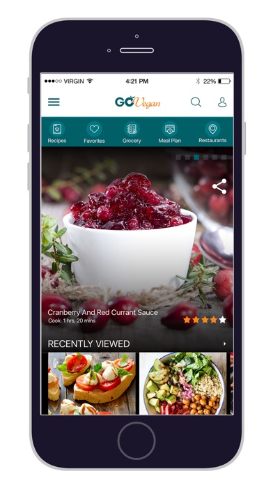 Screenshot #2 pour Vegan Dishes