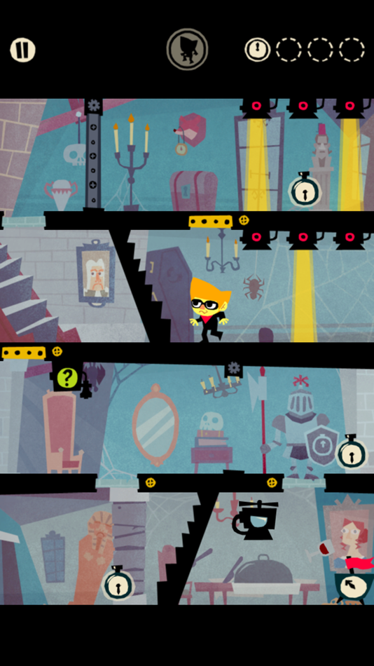 #2. Beat Sneak Bandit (iOS) Bởi: Simogo AB