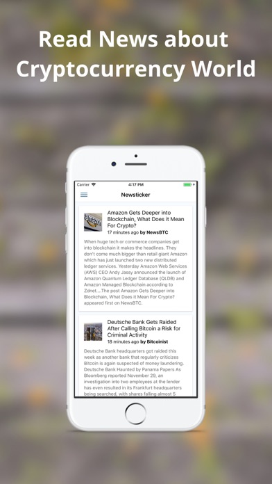 Coinz - Crypto Viewer iPhone screenshot 5 - Finance app