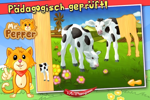 Baby Animals Puzzle - For Kids screenshot 3