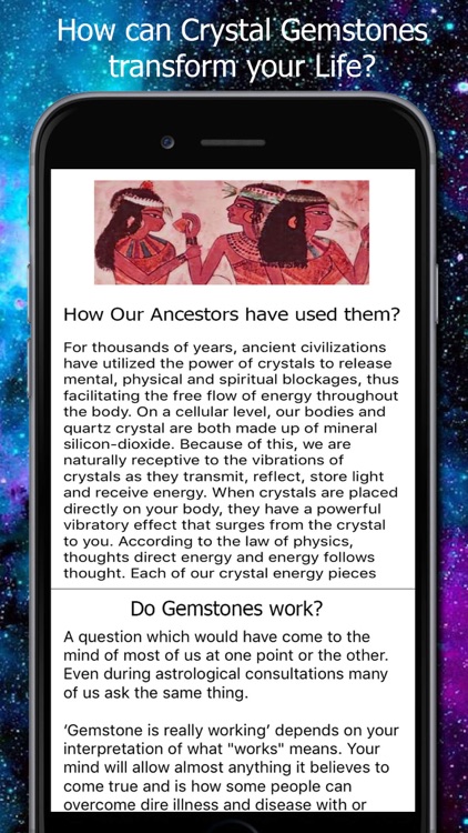 Chakra Birthstones Crystals Astrology Horoscope screenshot-4