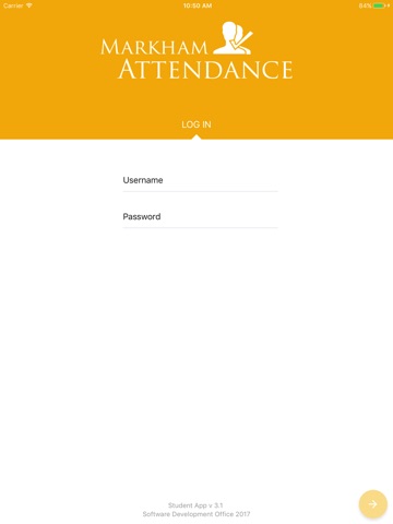 Markham Attendance screenshot 2