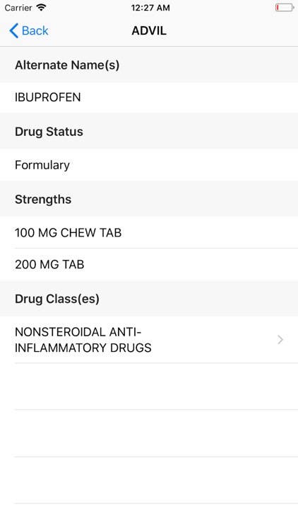 BCHA Formulary