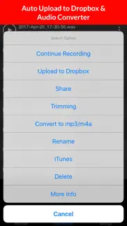 voice recorder & audio memo + iphone screenshot 4