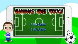 Game screenshot Animals One Touch Soccer Game mod apk