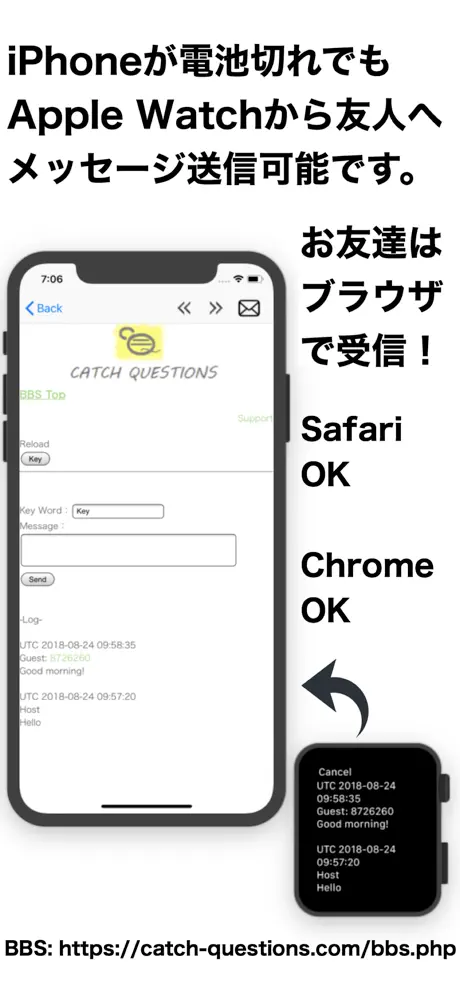 Watch メッセージ