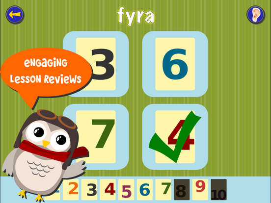 Gus on the Go: Swedish iPad screenshot 1 - Education app