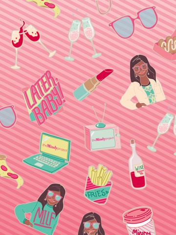 The Mindy Project Stickersのおすすめ画像1