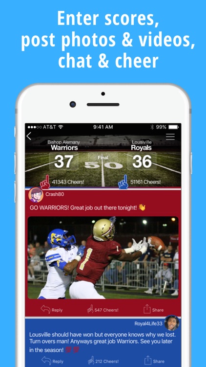ScoreStream Sports Scores