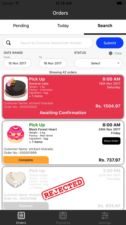 Bakeway - Business Partner App