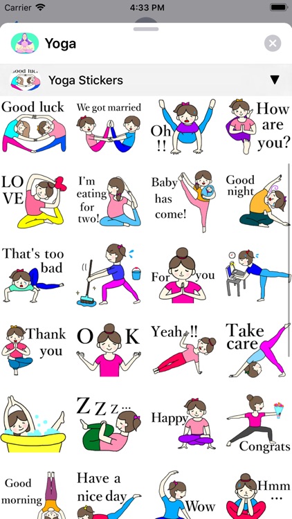 Yoga Sticker screenshot-5