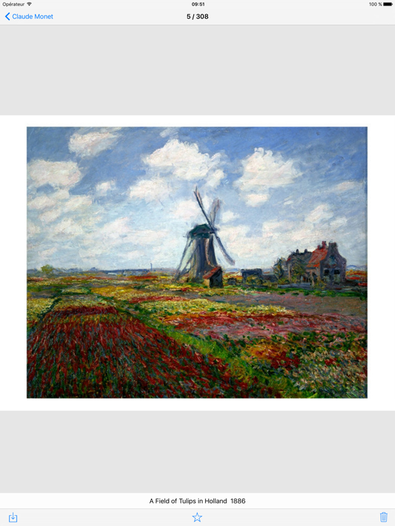 Screenshot #6 pour Monet 308 peintures HD