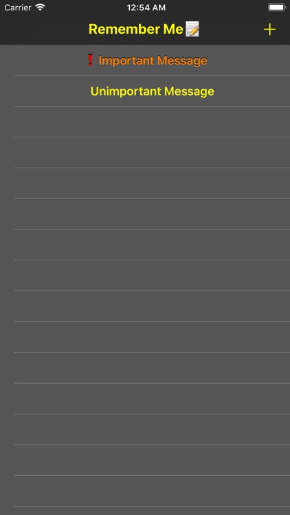 RememberMe ToDo List
