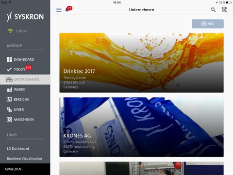 Share2Act Drinktec screenshot 2