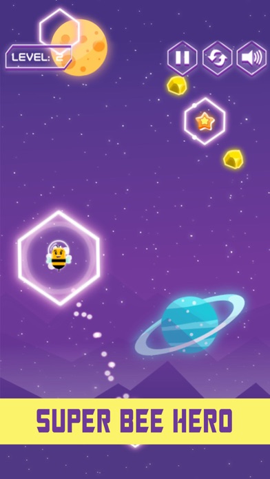 Cosmic Bee Rush screenshot 3