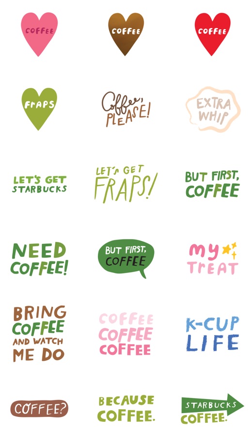 【图】Starbucks Stickers(截图3)