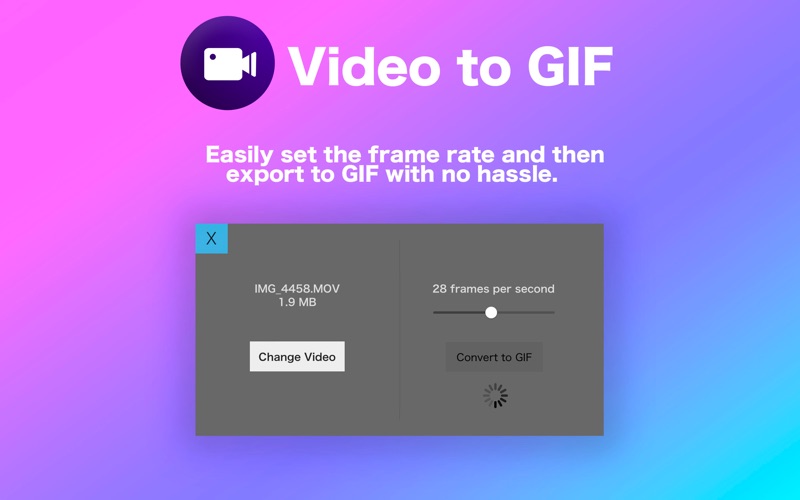 video to gif - simple gif converter iphone screenshot 3