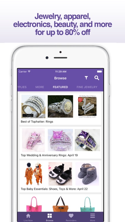Tophatter Shopping