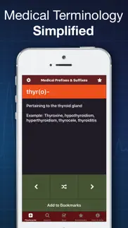 medical prefixes & suffixes iphone screenshot 1