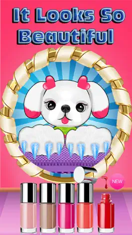 Game screenshot Pet Nail Polish Salon apk