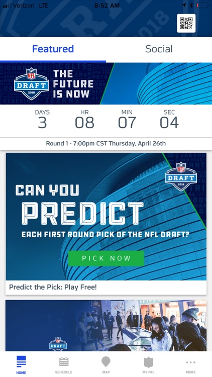 NFL Draft - Fan Mobile Pass