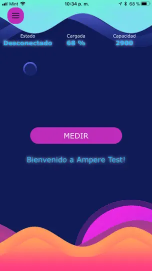 Captura de pantalla de Ampere Bateria Cargando en iPhone 1