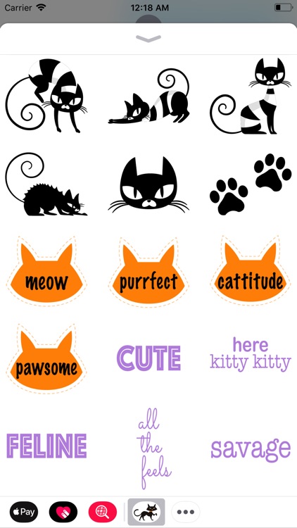 Catpack Stickers