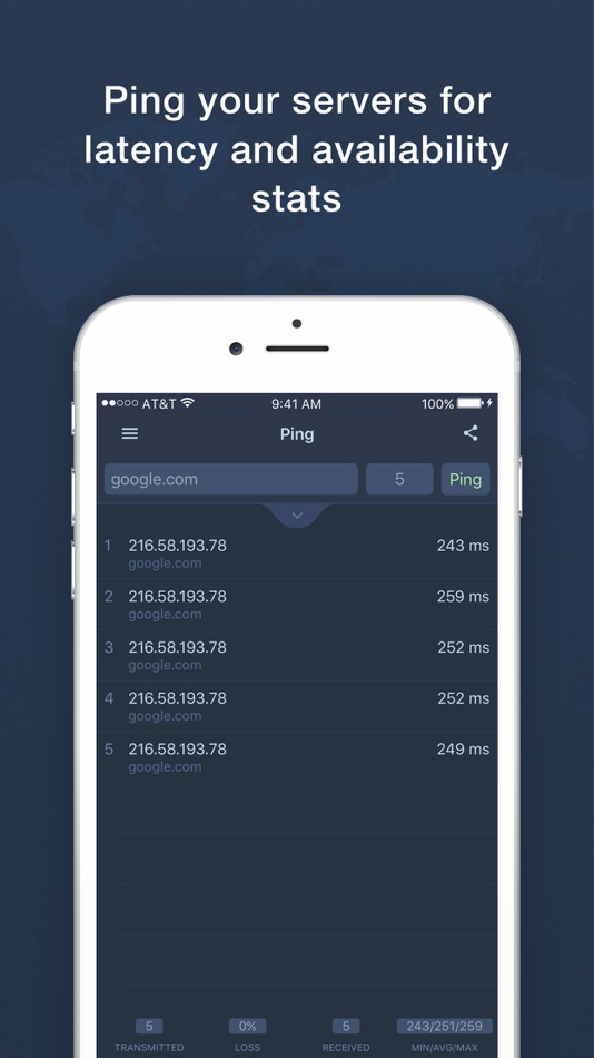 #5. Network Tools by KeepSolid (iOS) Podle: KeepSolid Inc.